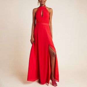 Anthropologie Yumi Kim Rocio Halter Maxi Dress
